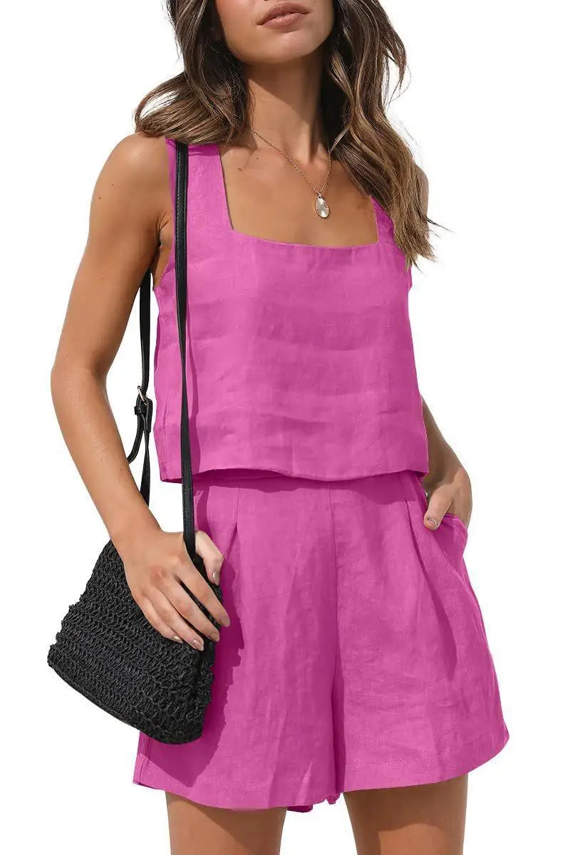 Variant image for Beatrix | Elegantes Sommer-Set für Damen aus atmungsaktivem Leinen-66