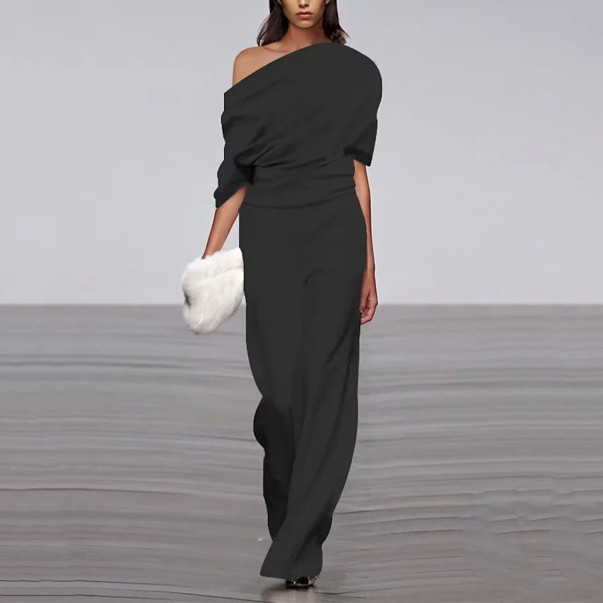 Variant image for Beatrix | Eleganter Damen Overall mit Off-Shoulder-Ausschnitt-6