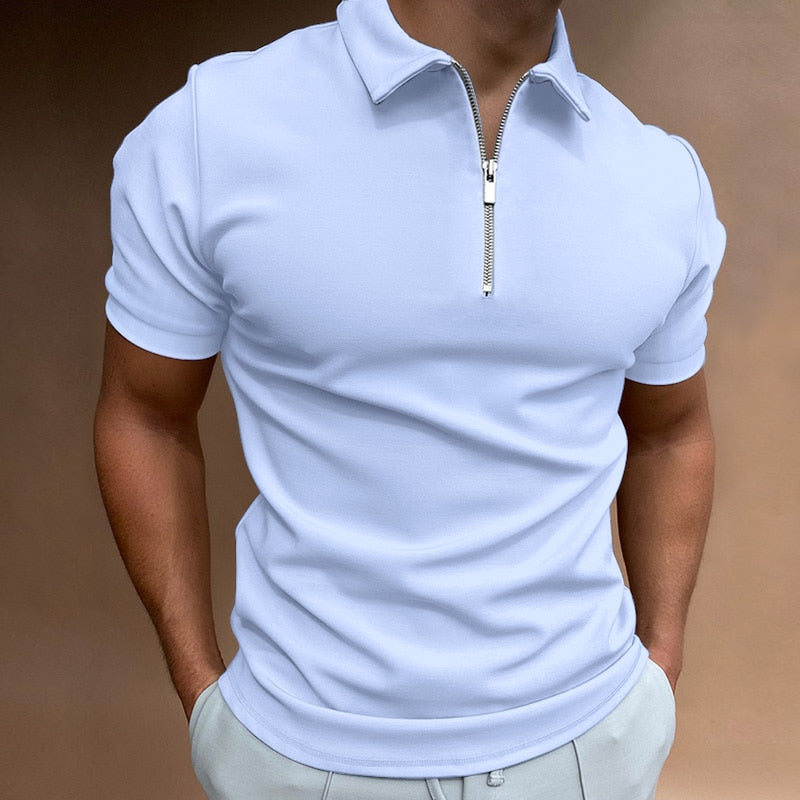 Variant image for Max | Reißverschluss Poloshirt Herren - Stilvolles Polo für Jeden Anlass-5