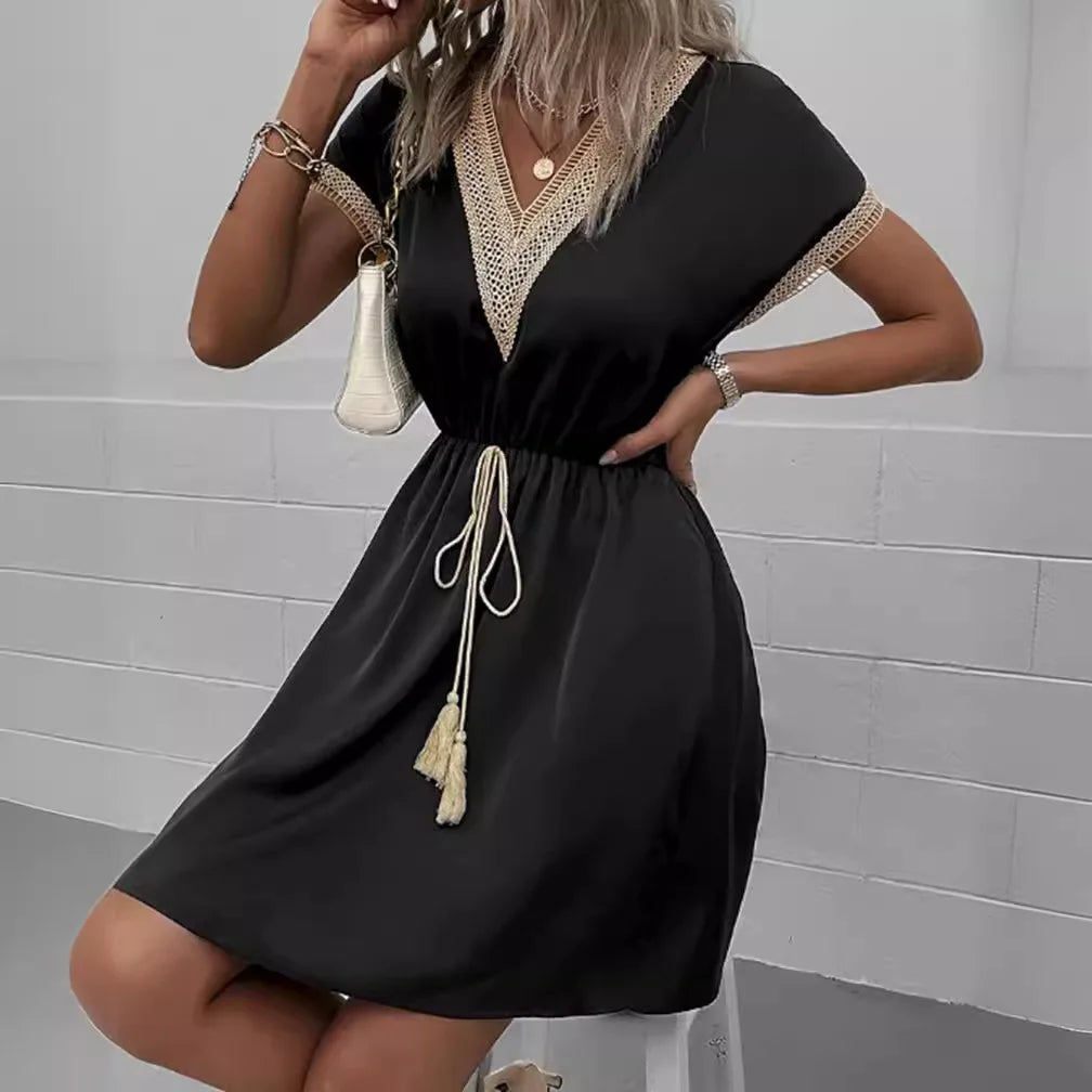 Luftiges Bohemian Sommerkleid Damen