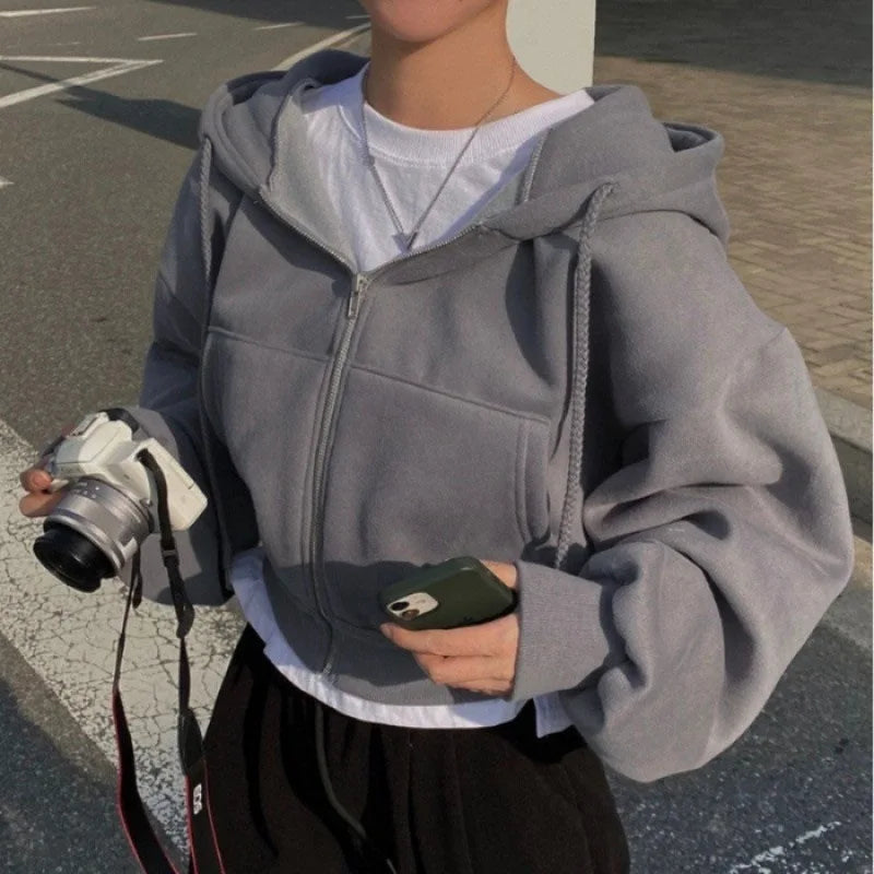 Sabine | Klassische Gekürztes Sweatshirt für Frauen