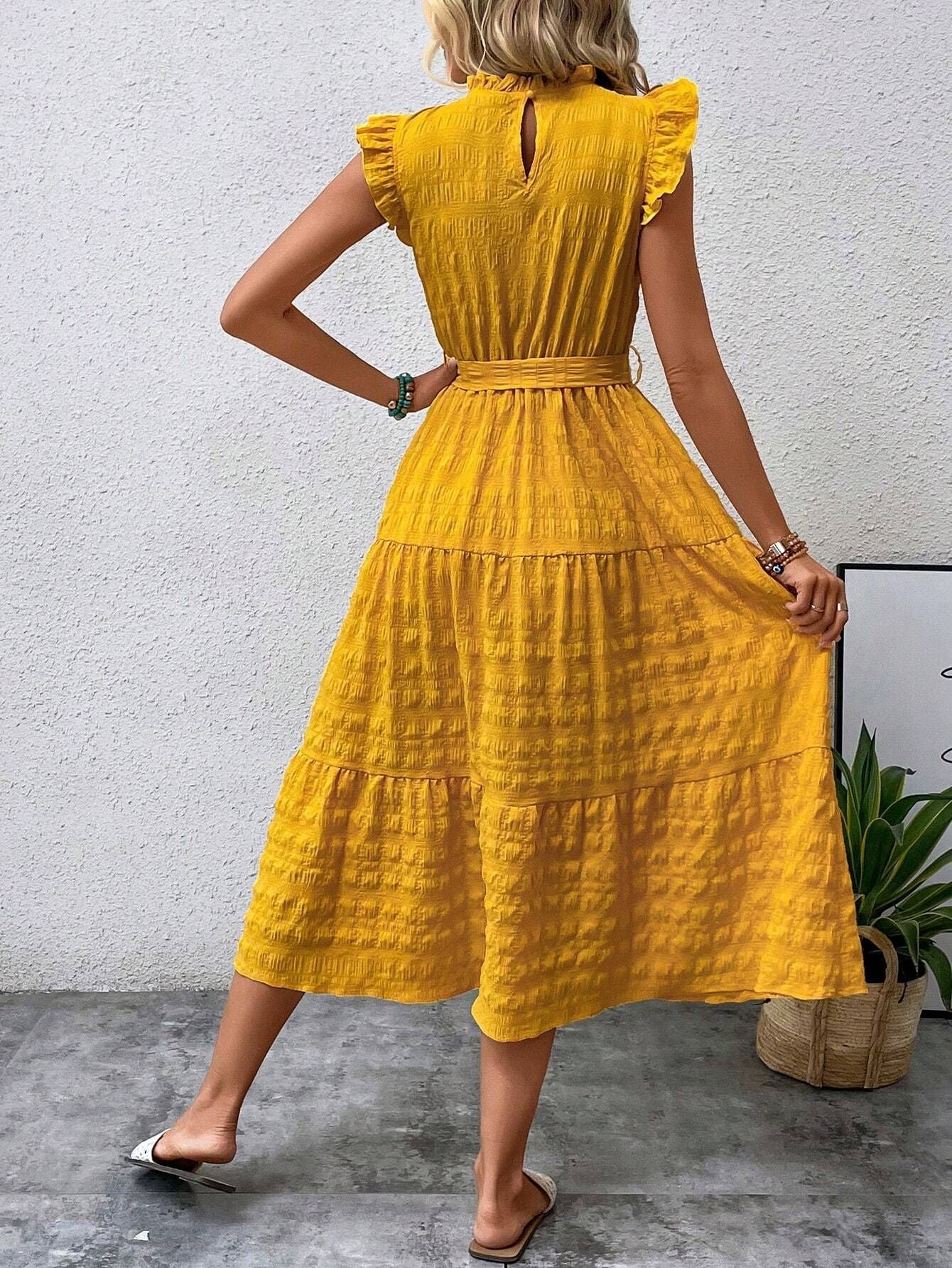 Liselotte | Elegantes Midi Kleid Damen für festliche Anlässe