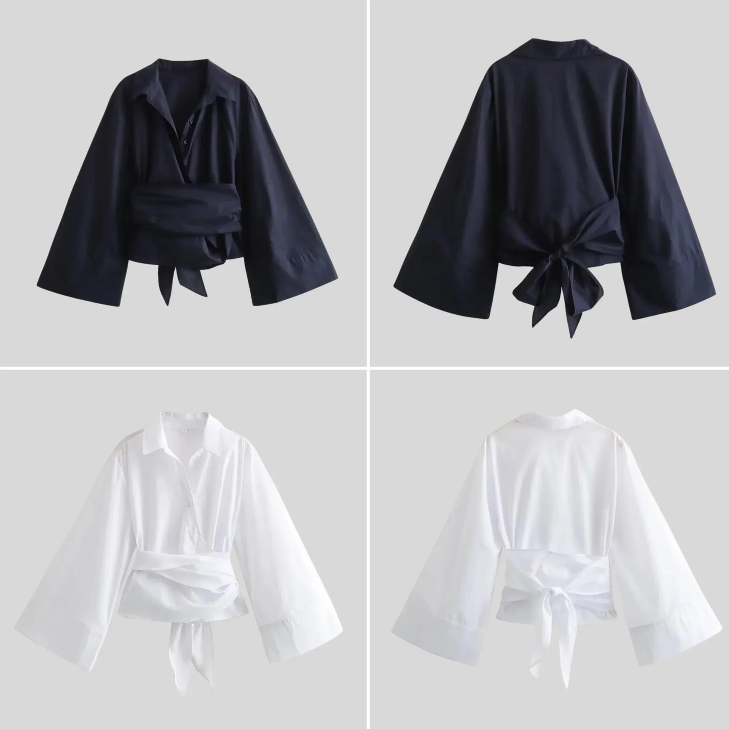 Marlene | Stylisches Oberteil mit Gürtel für Damen
