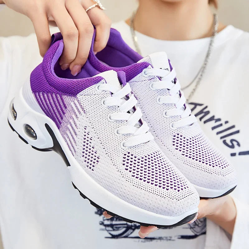 Ishan | Trendig mesh-sneaker för kvinnor