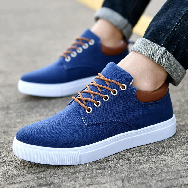 Max | Vita sneakers för herrar för komfort och stil