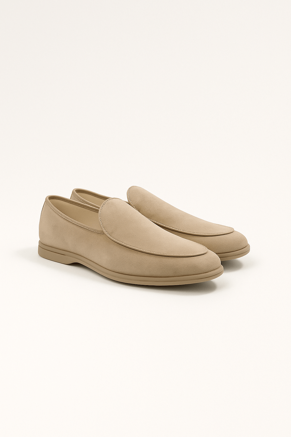 Wildleder-Loafer mit flexiblem Komfort