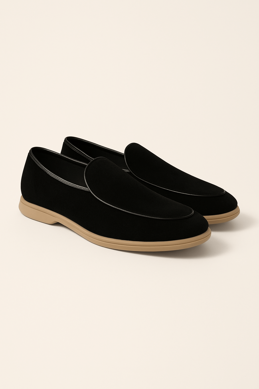 Wildleder-Loafer mit flexiblem Komfort