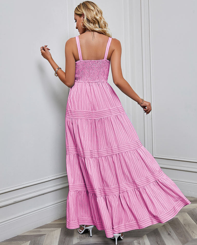 Liselotte | Elegantes Maxikleid für Frauen – Sommer Kleid Lang mit A-Linie