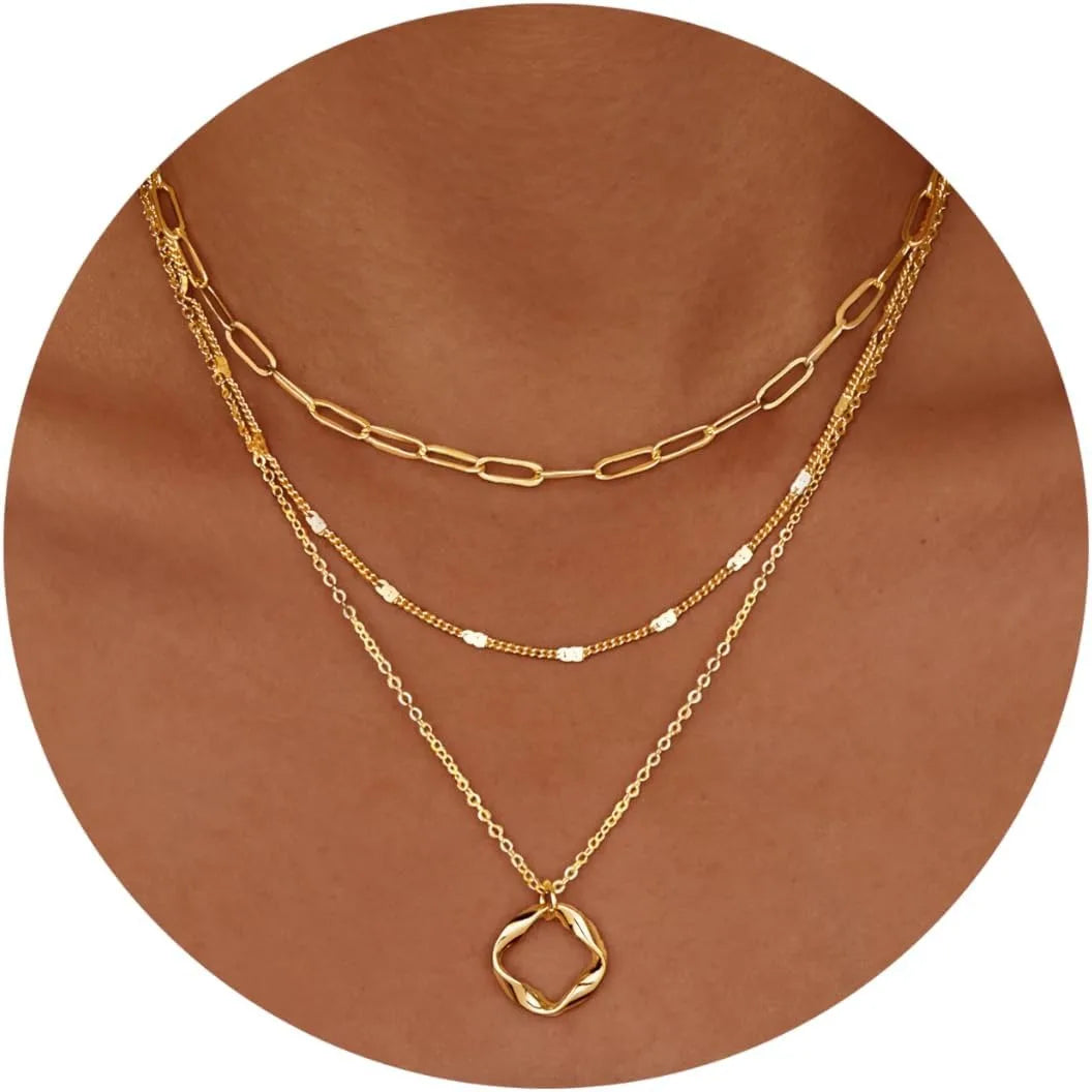 Schichtbare kette Damen