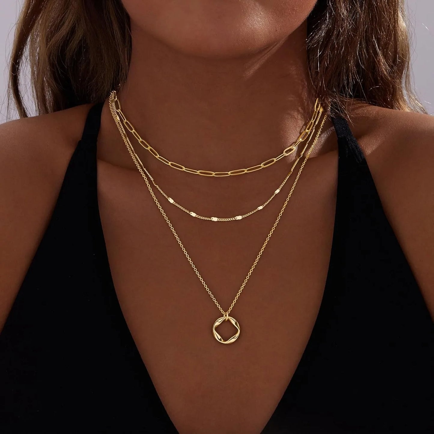 Schichtbare kette Damen