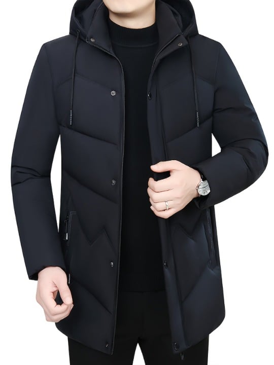 Leichte und Warme Winter-Pufferjacke