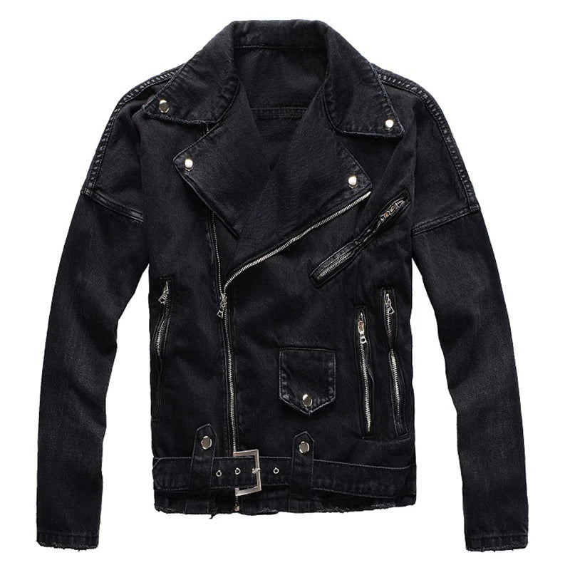 Dicke bikerjacke