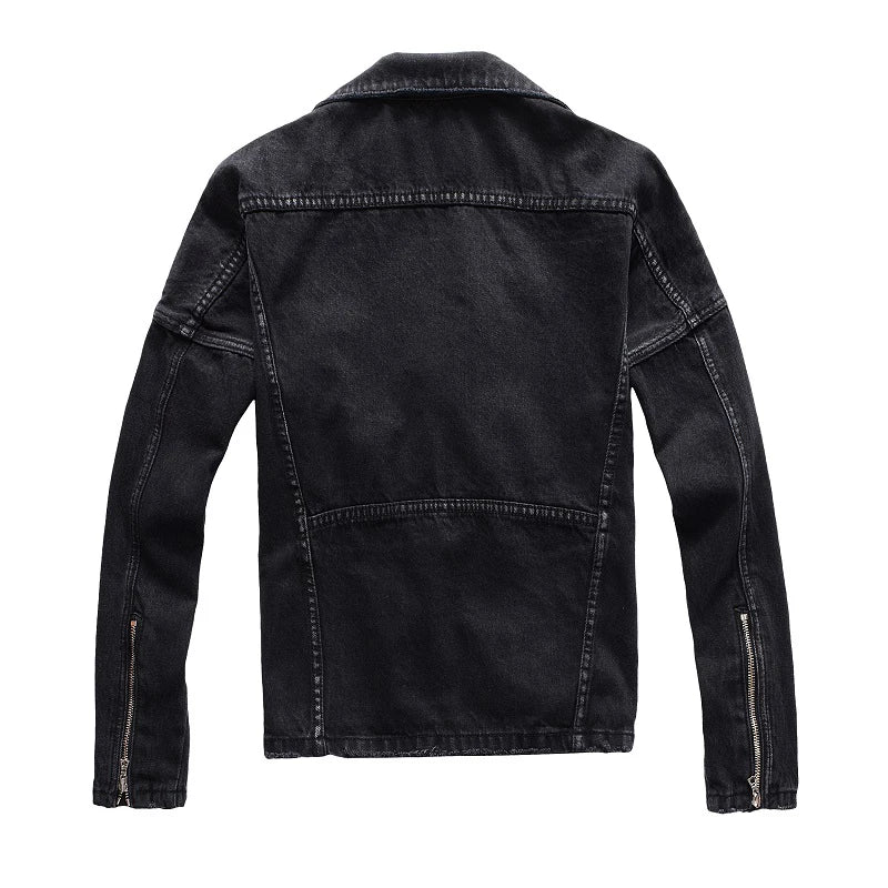 Dicke bikerjacke