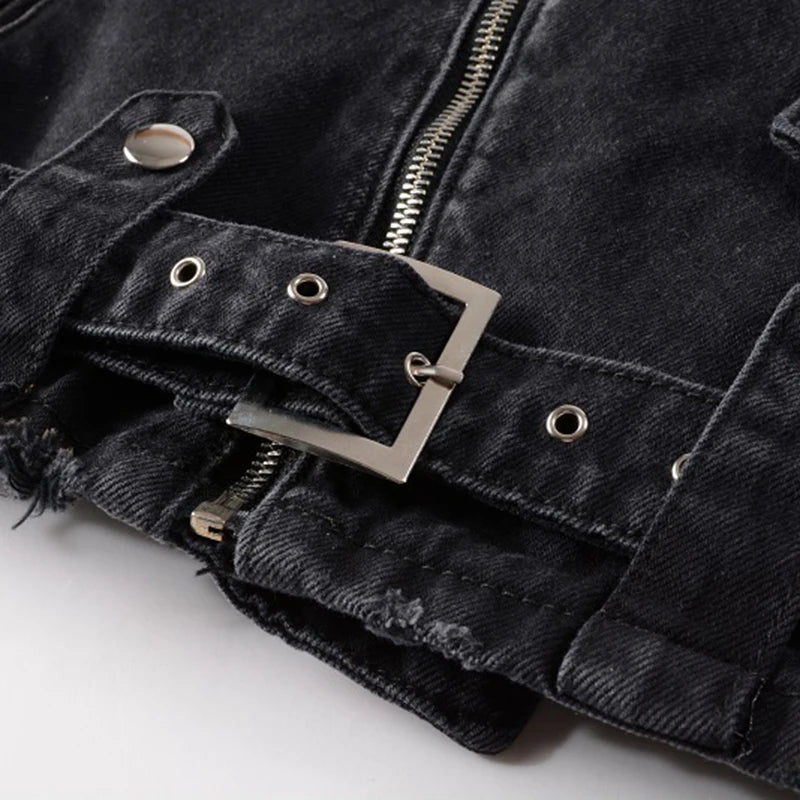 Dicke bikerjacke