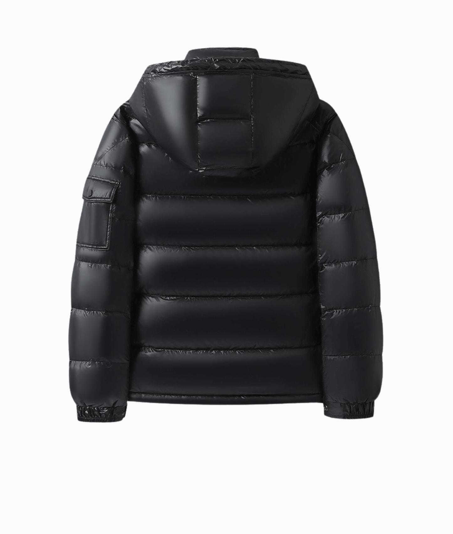 Wattierte Jacke mit Kapuze
