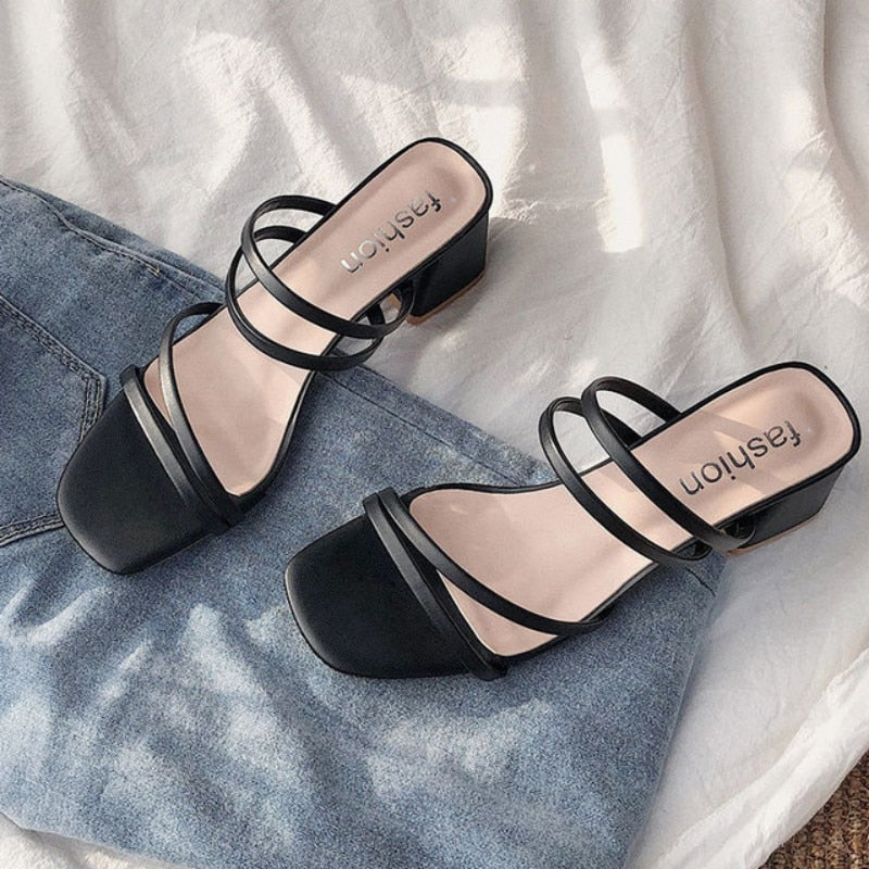 Variant image for Katja | Quadratische Absatz Schuhe Damen für Alltag und Eleganz-15