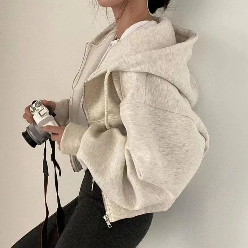 Sabine | Klassische Gekürztes Sweatshirt für Frauen