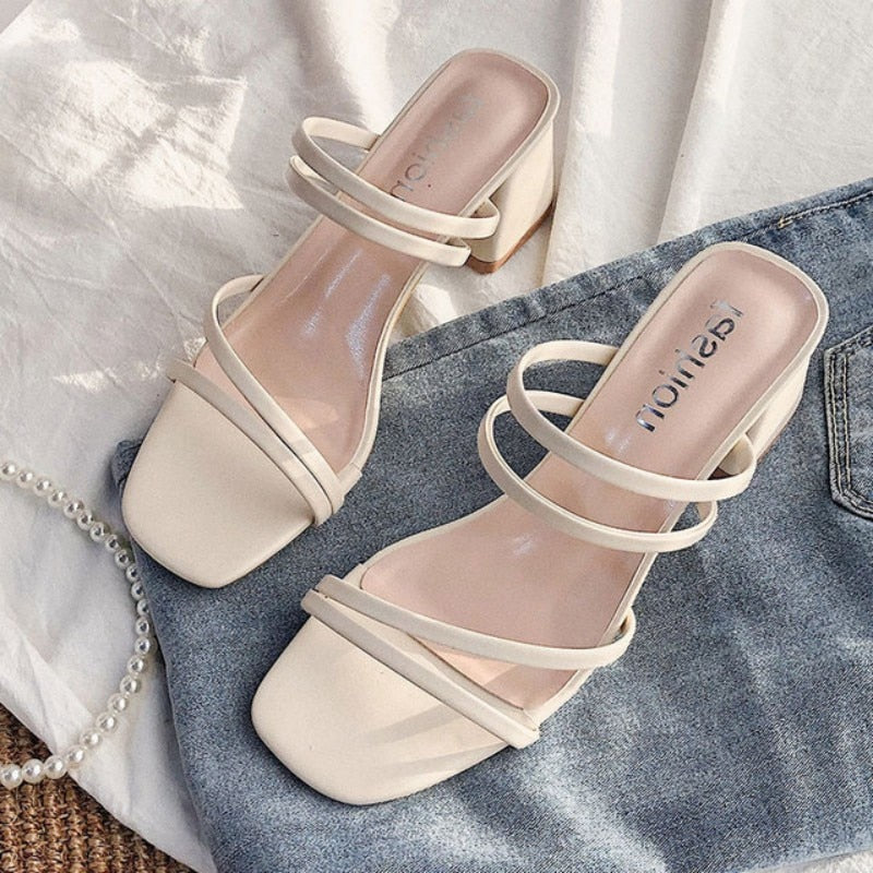 Variant image for Katja | Quadratische Absatz Schuhe Damen für Alltag und Eleganz-8