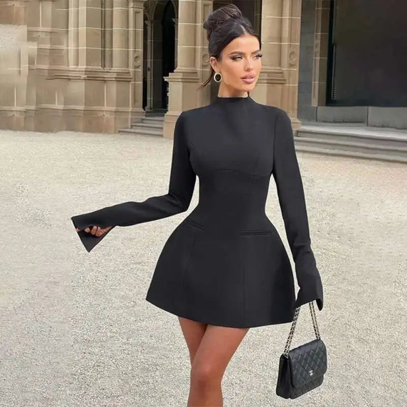A-Linien Minikleid für Damen