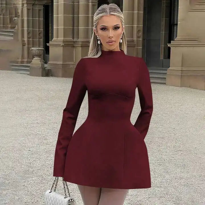 A-Linien Minikleid für Damen