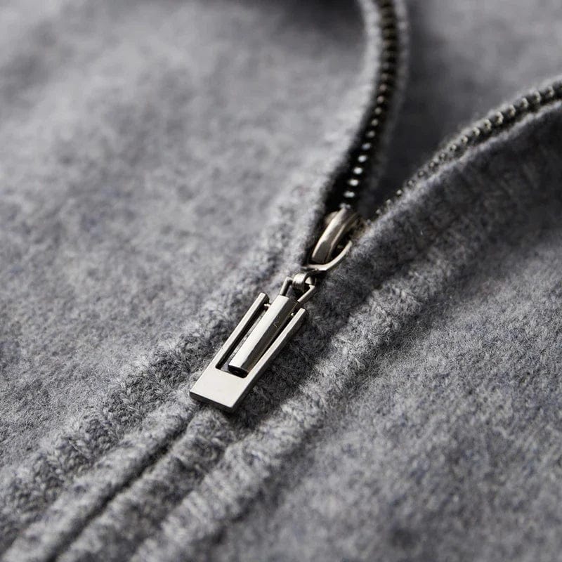 Max | Bequeme Strickjacke Herren mit Reißverschluss für Alltag und Anlässe