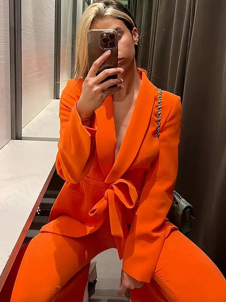 Yeleanor | Stylisches Blazer Set für Frauen