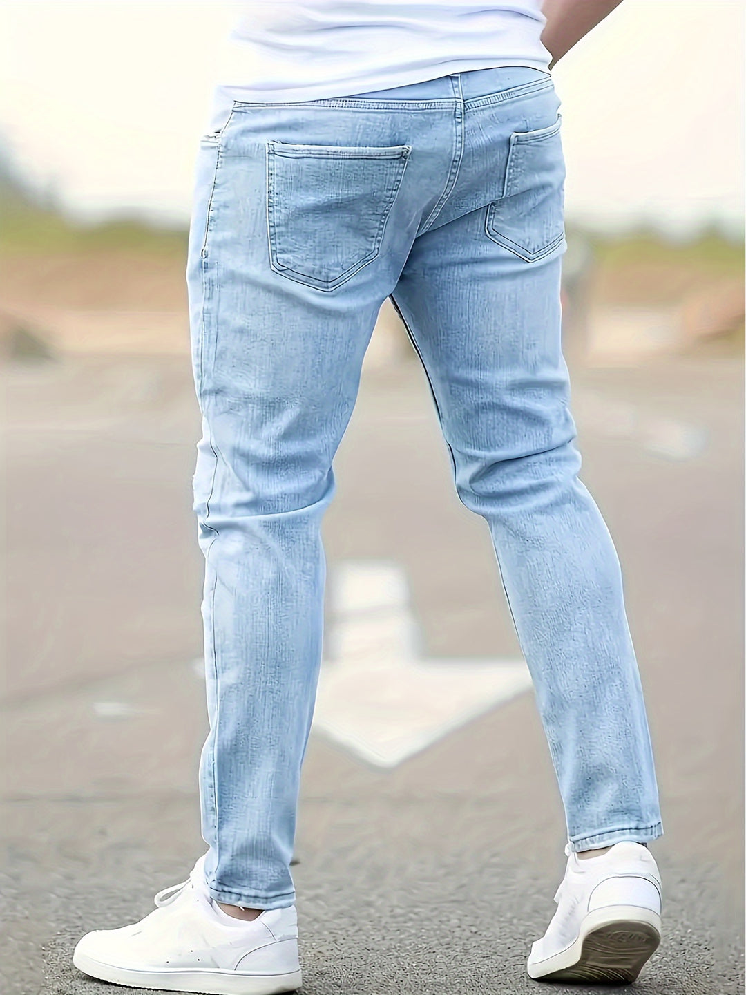 Slim-Fit Herren Jeans aus Stretch-Denim