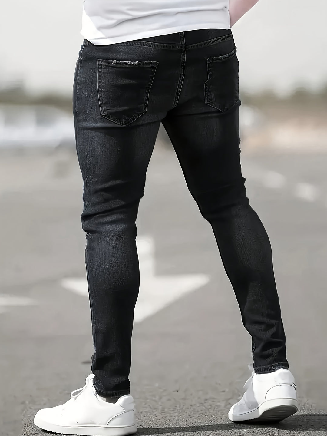 Slim-Fit Herren Jeans aus Stretch-Denim