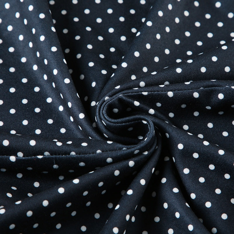 Sommerliches Minikleid mit Punkten
