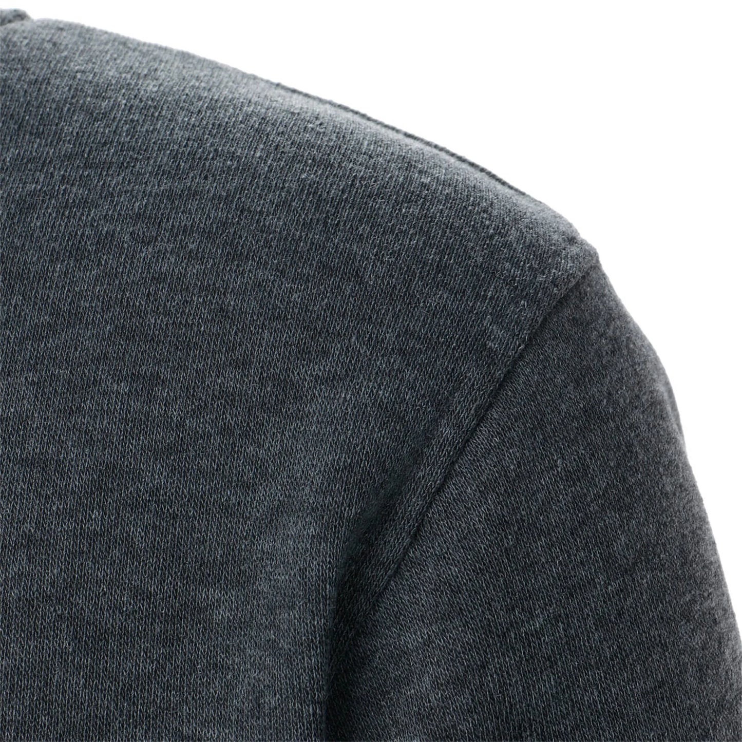 Sportlicher Herren Hoodie mit Stehkragen und Reißverschluss