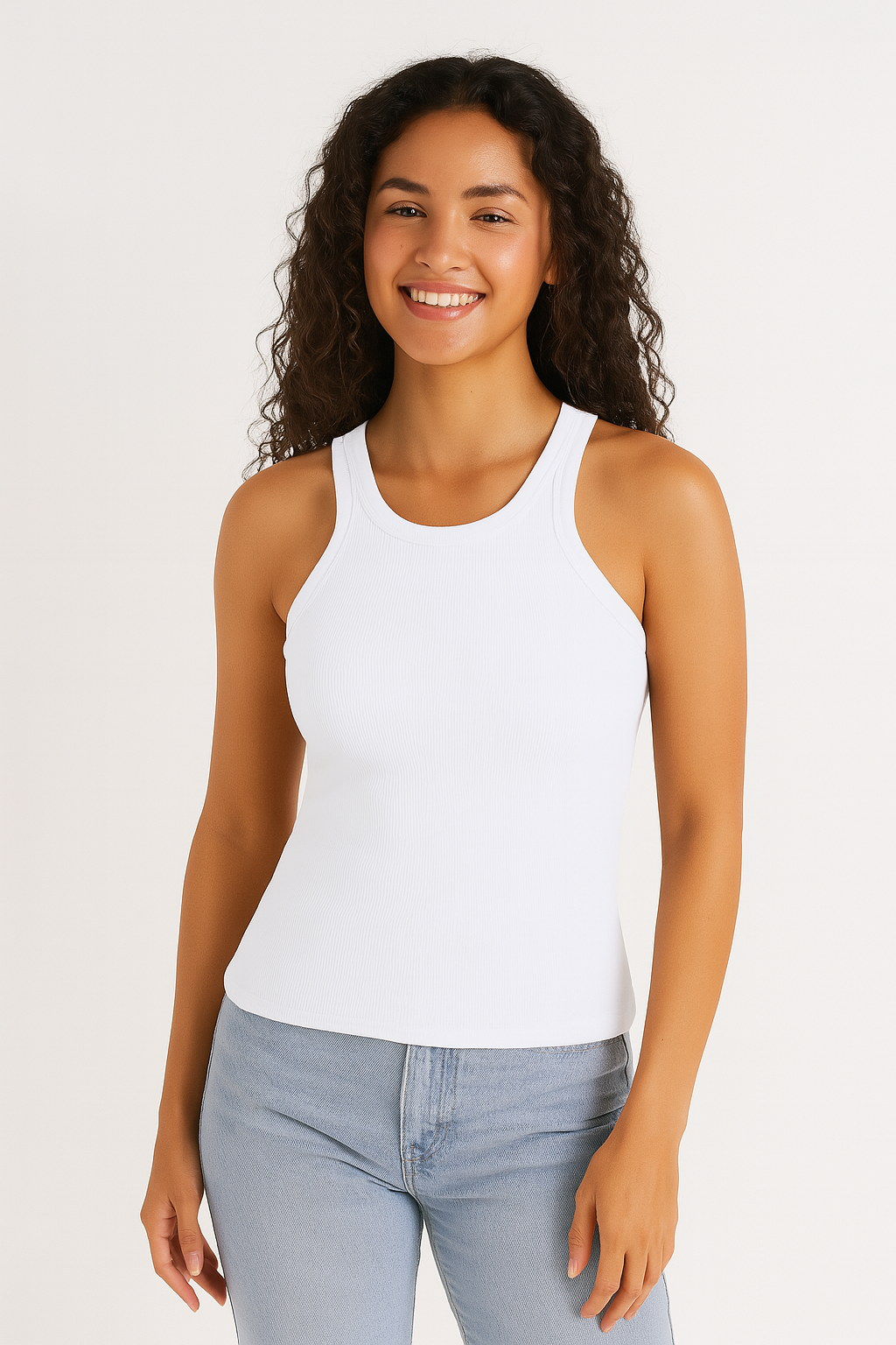 Sportliches Ripp-Tanktop für Damen
