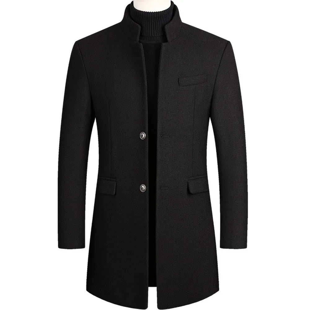 Stilvolle Herrenjacke aus hochwertigen Materialien