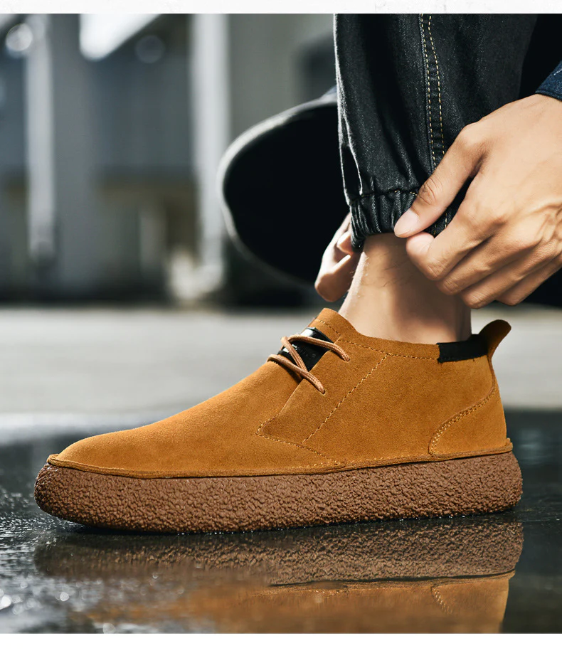 Stilvolle Sneakers mit Korksohle