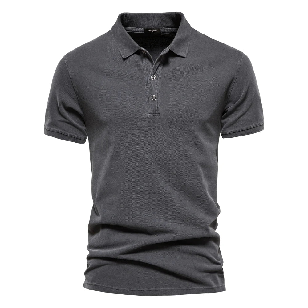 Stilvolles Poloshirt Herren aus Baumwolle