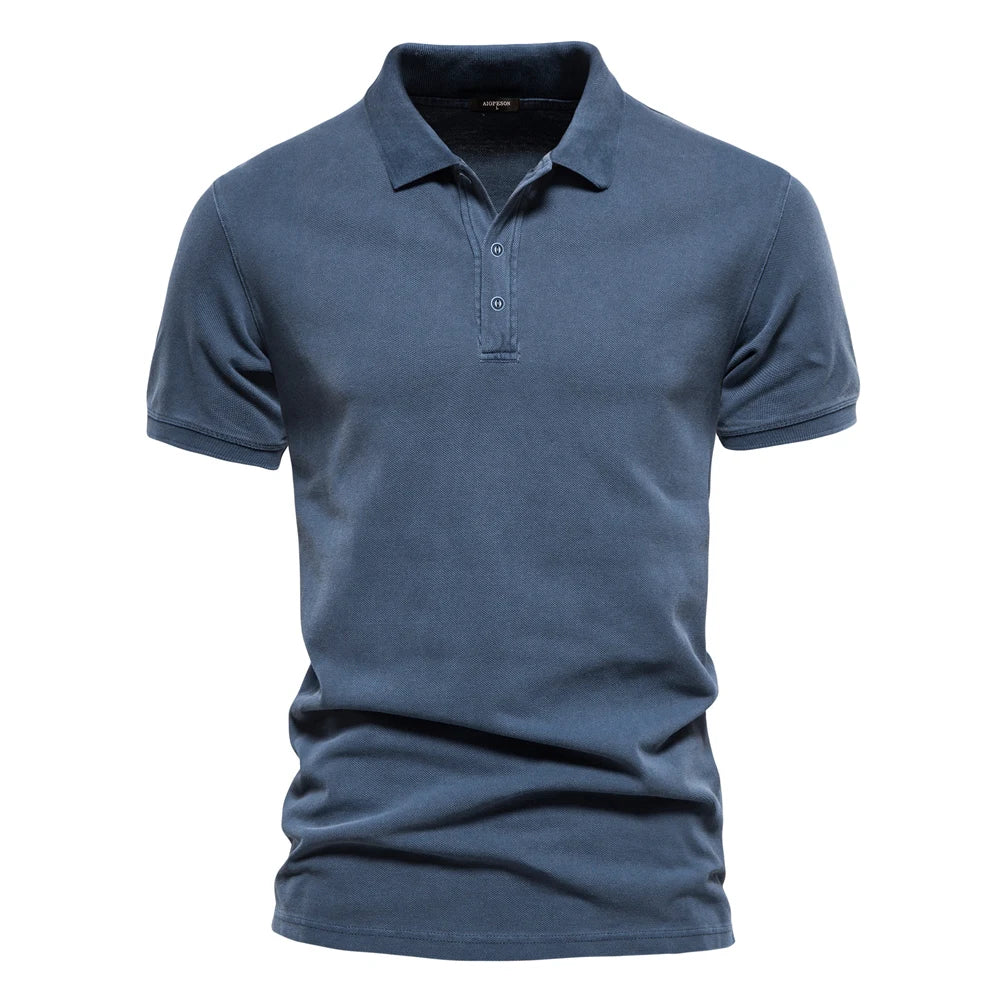 Stilvolles Poloshirt Herren aus Baumwolle