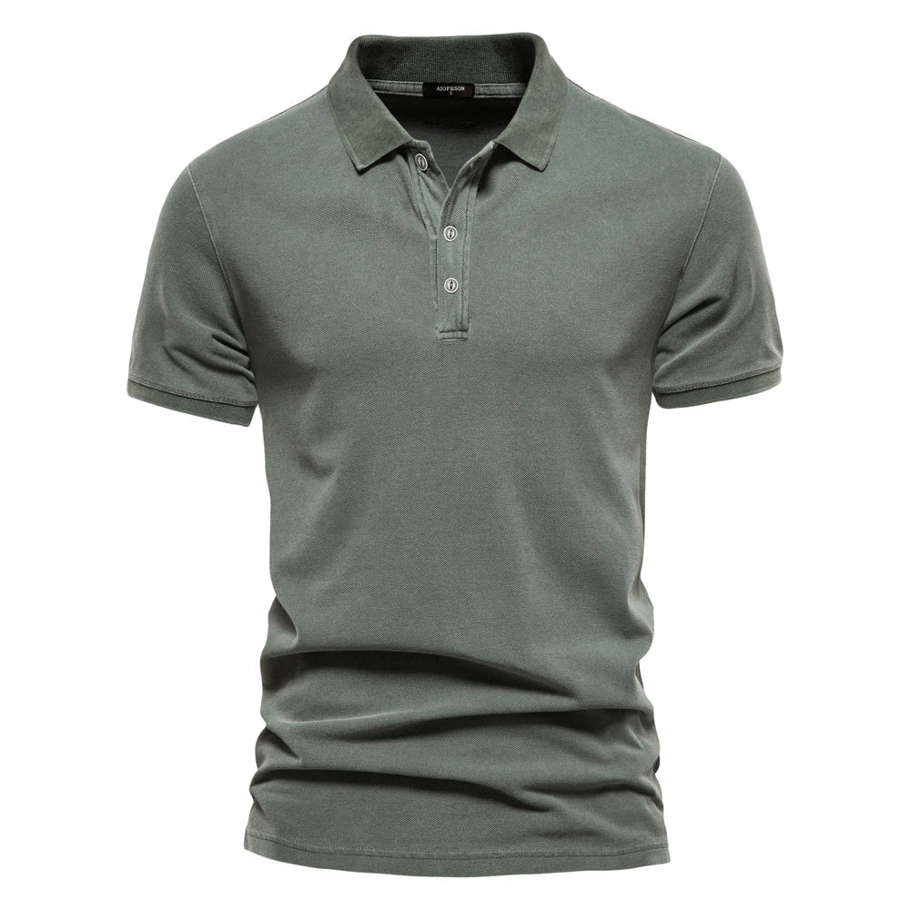 Stilvolles Poloshirt Herren aus Baumwolle