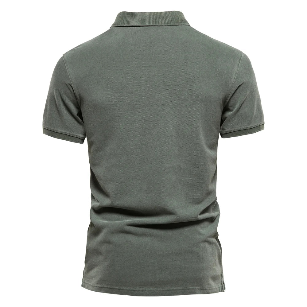 Stilvolles Poloshirt Herren aus Baumwolle