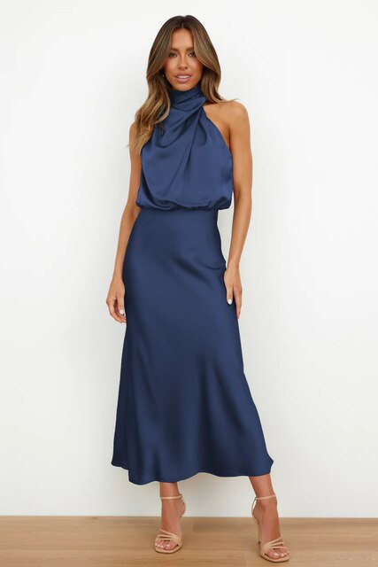 Stilvolles Off-Shoulder Cocktailkleid in Maxilänge