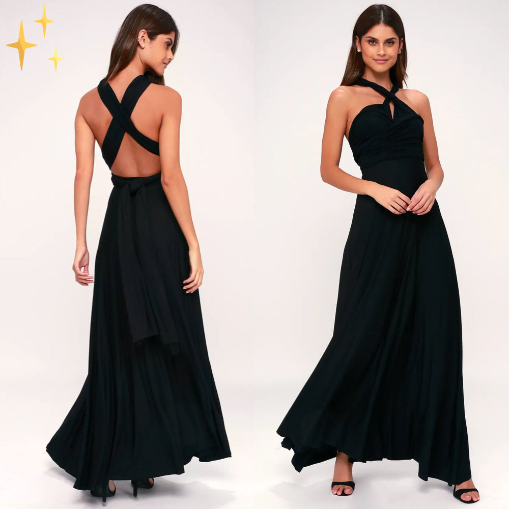 Stilvolles Wickelkleid für Hochzeitsgäste
