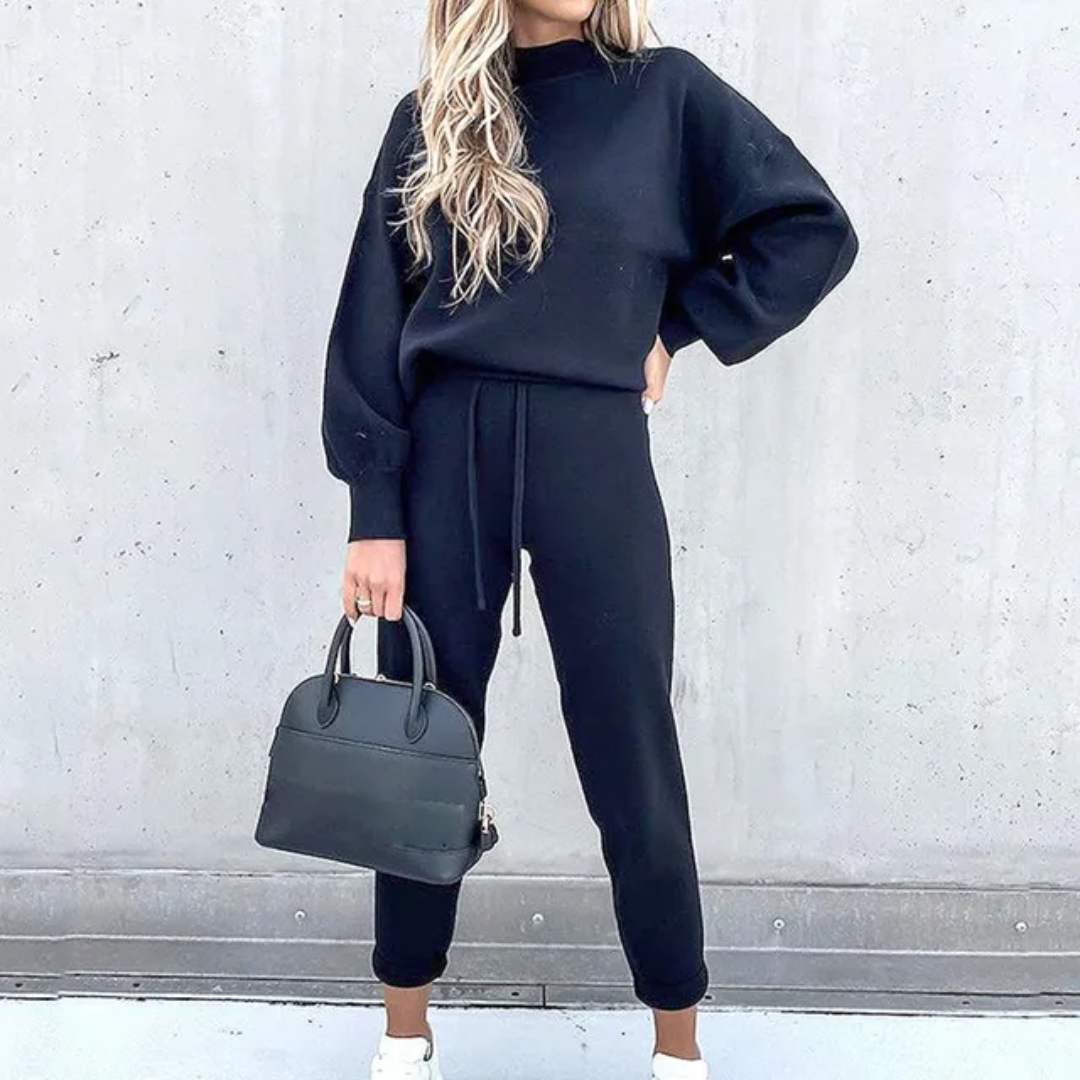 Stylischer Damen Trainingsanzug aus Weichem Material