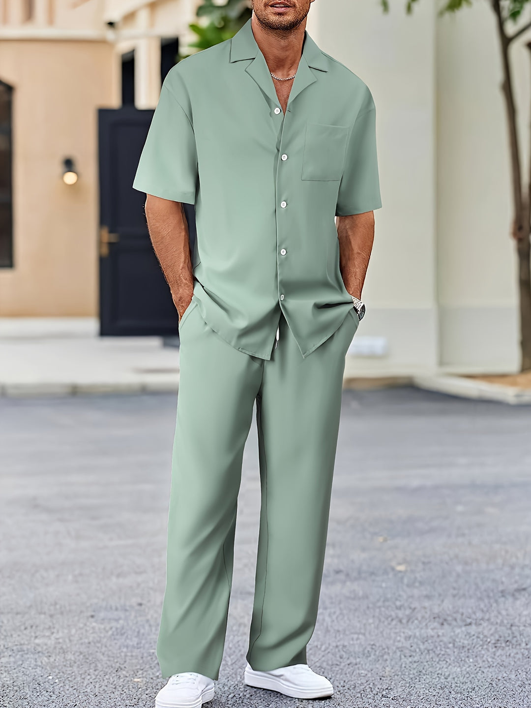 Stylisches Herren Set aus Polyester