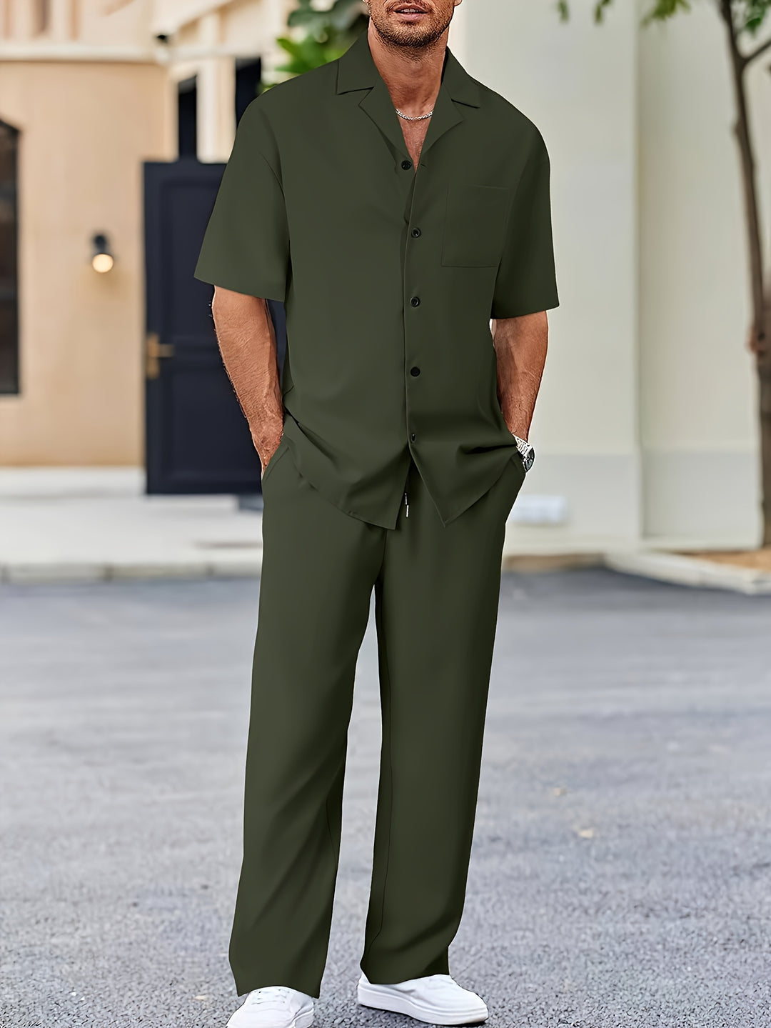 Stylisches Herren Set aus Polyester