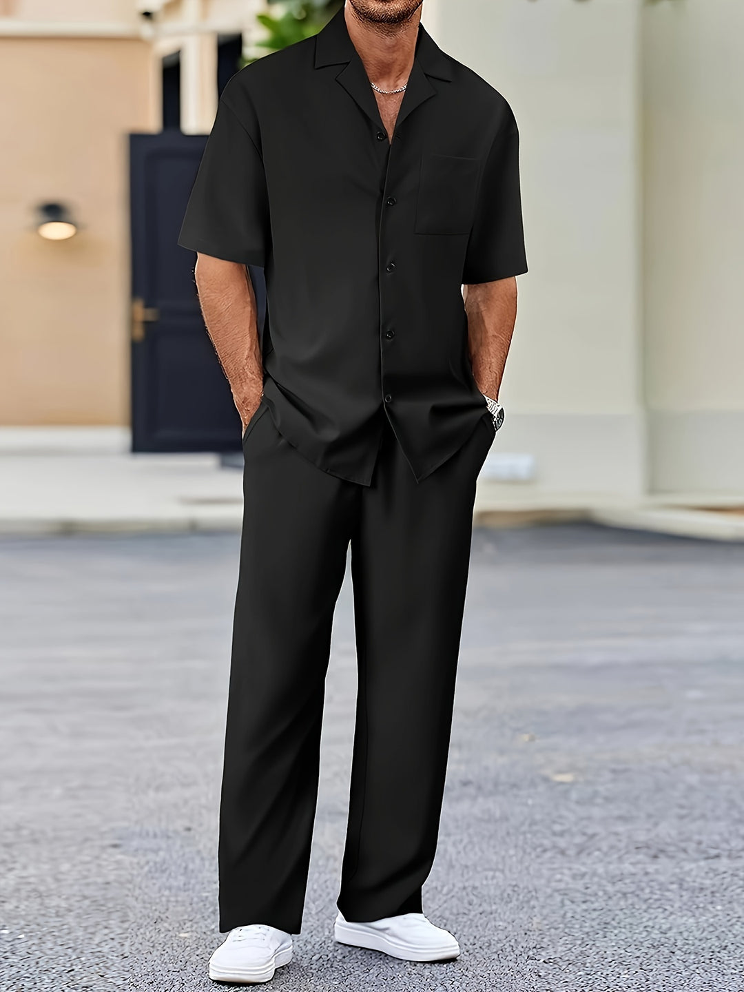 Stylisches Herren Set aus Polyester