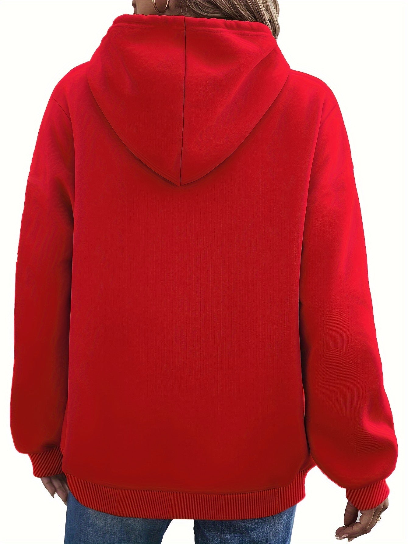 Süßer Dackeldruck Hoodie für Damen