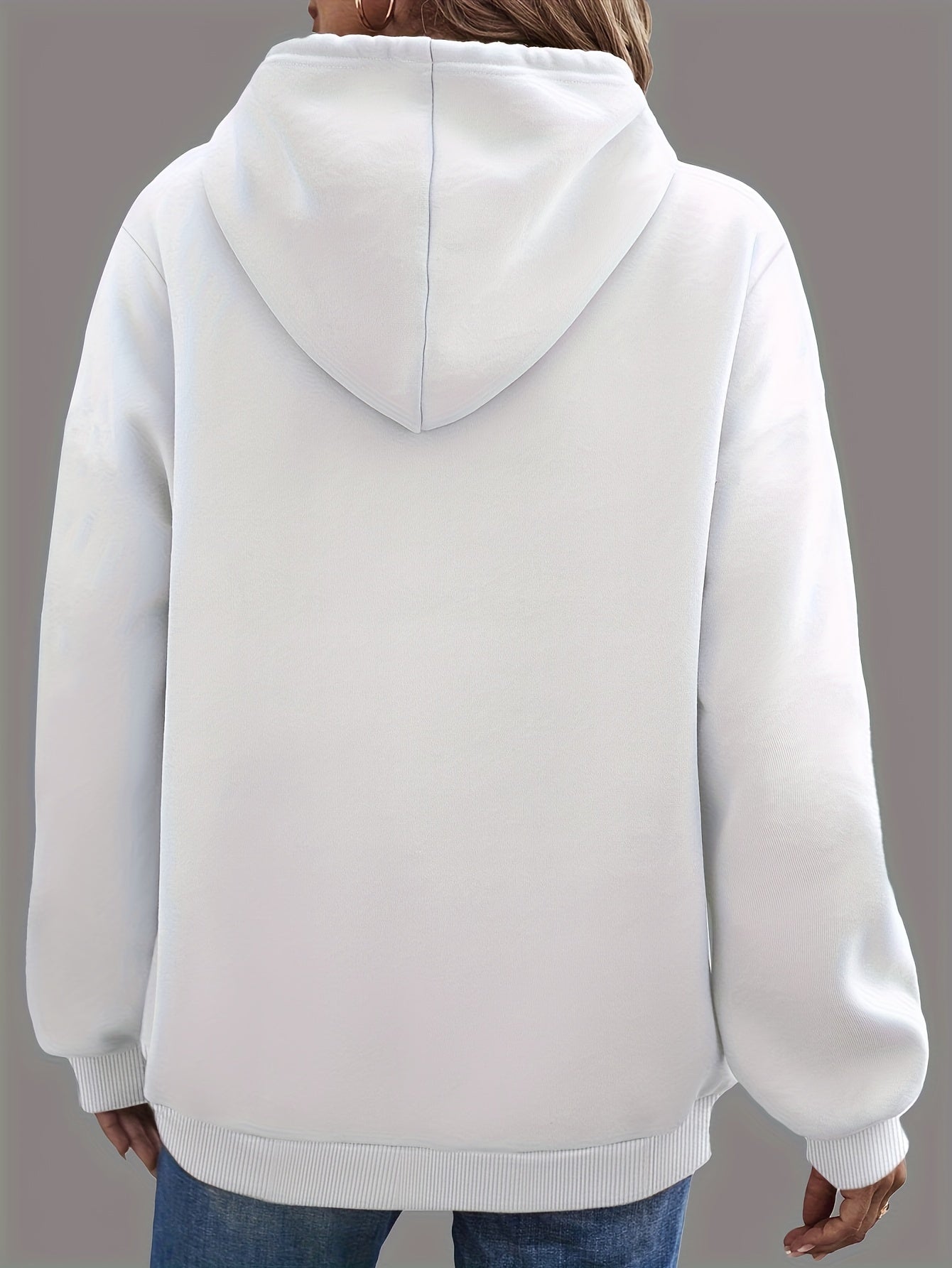 Süßer Dackeldruck Hoodie für Damen