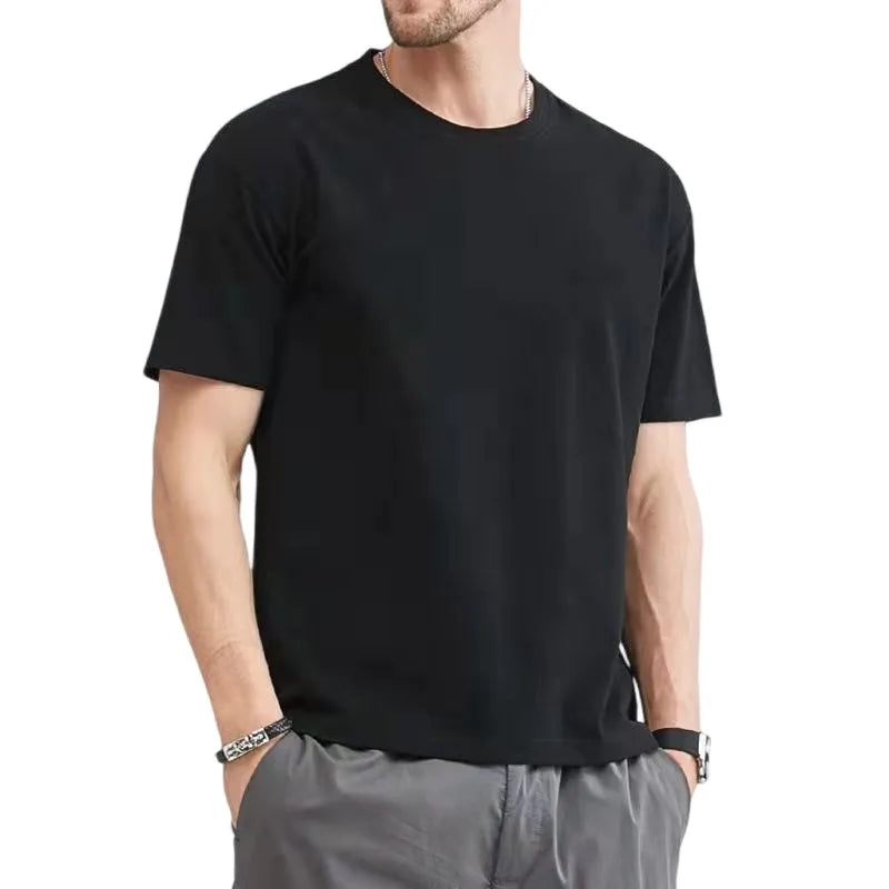 Max | Herren Baumwoll-T-Shirt für den Sommer