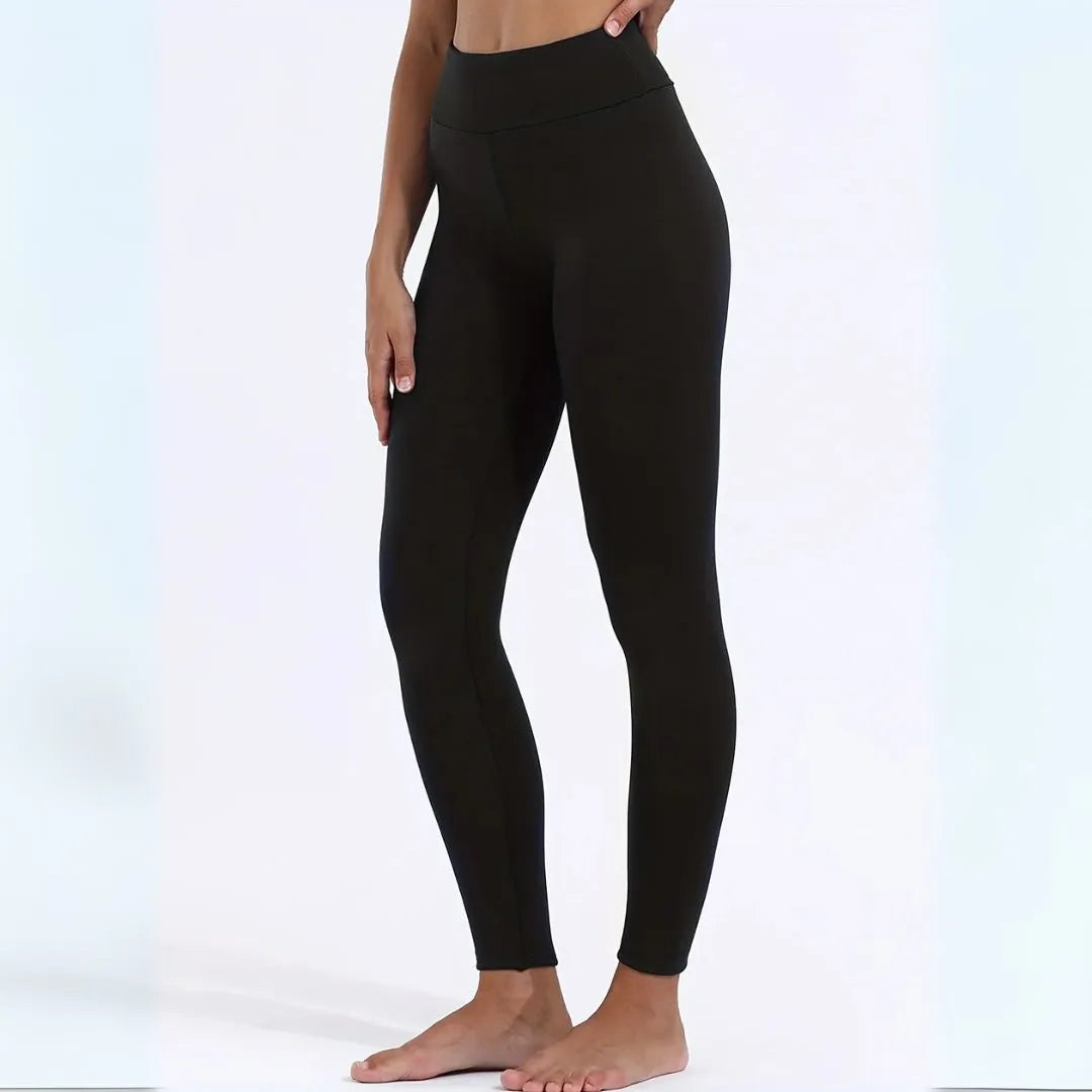 Leggings donna a vita alta con controllo della pancia