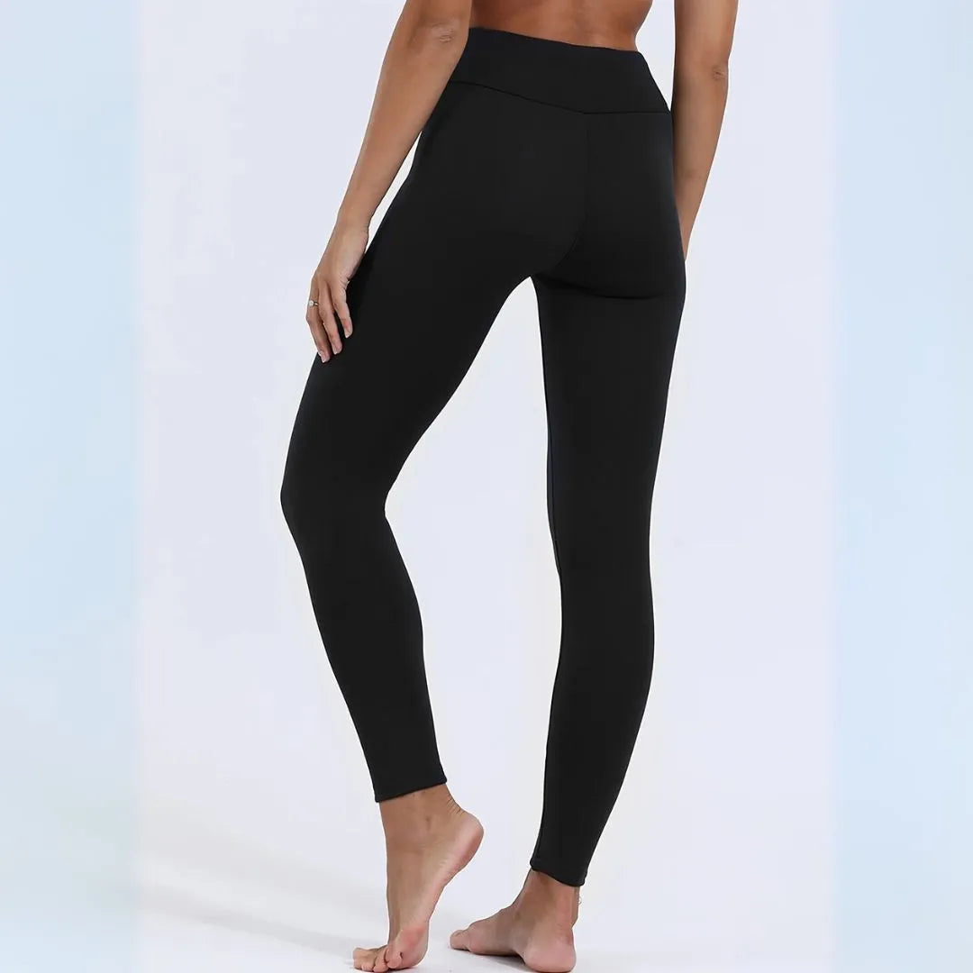 Leggings donna a vita alta con controllo della pancia