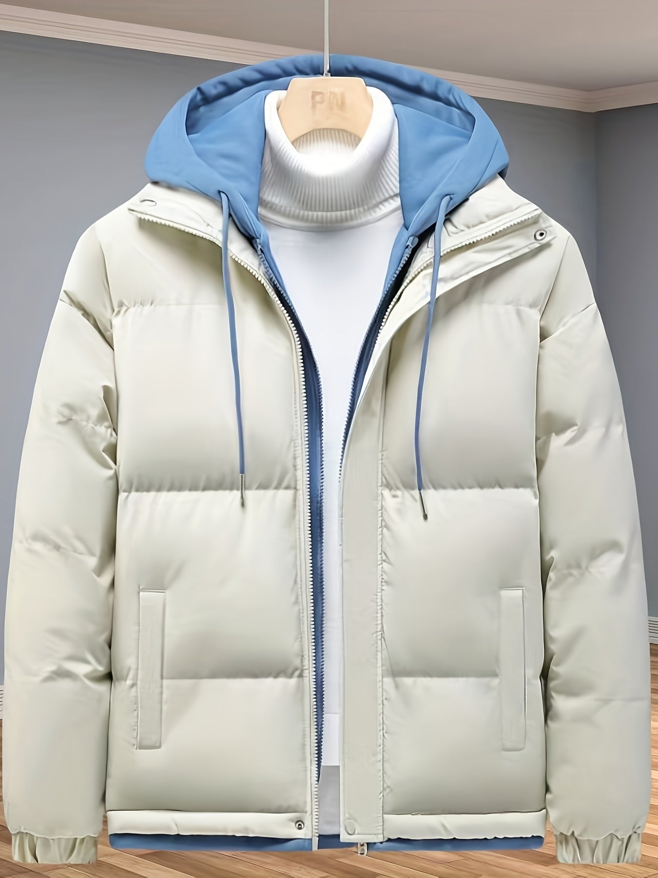 Doppeltes Isolationsdesign Winterjacke mit Kapuze