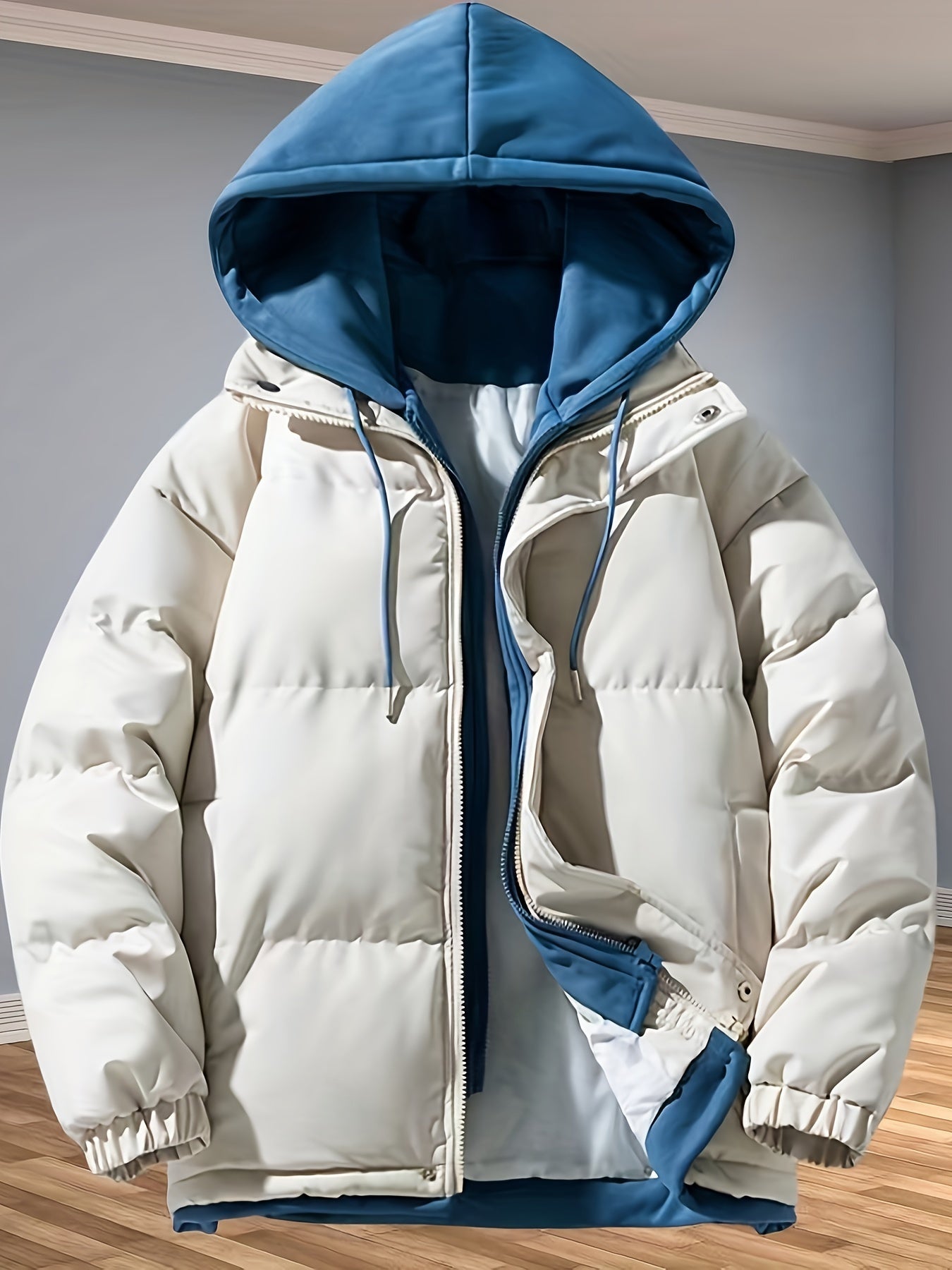 Doppeltes Isolationsdesign Winterjacke mit Kapuze
